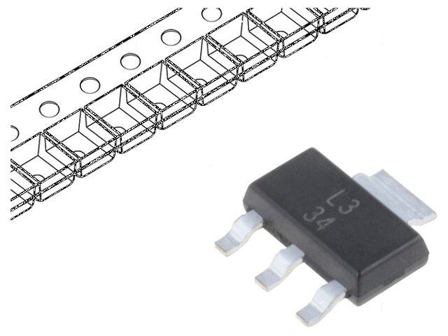 IC: spanningsstabilisator; lineair,regelbaar; 1,25÷37V; 1,5A IC: spanningsstabilisator; lineair,regelbaar; 1,25÷37V; 1,5A